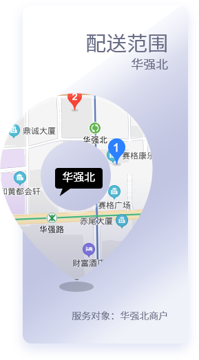 配送范围